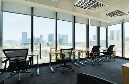 Office Space - Studio - 4 Bathrooms for rent in Tamouh Tower - Marina Square - Al Reem Island - Abu Dhabi