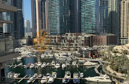 Apartment - 2 Bedrooms - 3 Bathrooms for rent in Al Habtoor Tower - Dubai Marina - Dubai