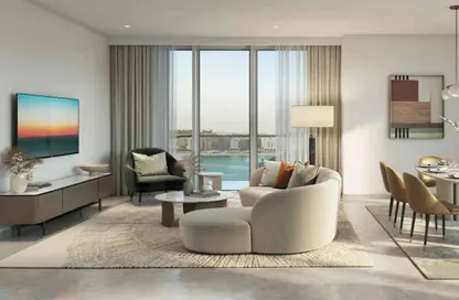 Apartment - 3 Bedrooms - 4 Bathrooms for sale in Beachgate by Address - EMAAR Beachfront - Dubai Harbour - Dubai