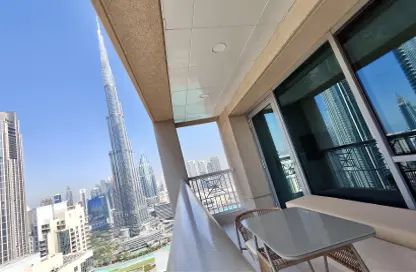 Apartment - 1 Bedroom - 2 Bathrooms for rent in 29 Burj Boulevard - Downtown Dubai - Dubai