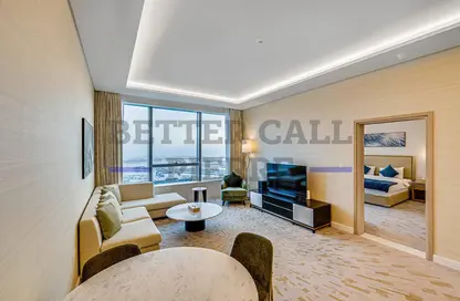 Apartment - 1 Bedroom - 1 Bathroom for rent in The Palm Tower - Palm Jumeirah - Dubai