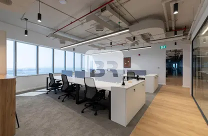 Office Space - Studio - 2 Bathrooms for rent in Al Salam Tower - Dubai Media City - Dubai