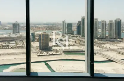 Office Space - Studio - 1 Bathroom for rent in Addax port office tower - City Of Lights - Al Reem Island - Abu Dhabi