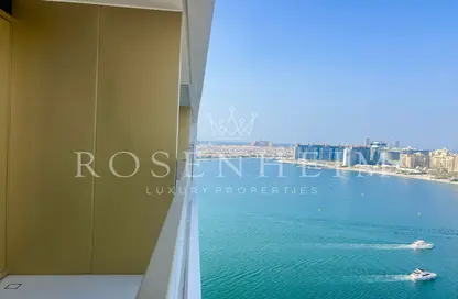 Apartment - 1 Bedroom - 1 Bathroom for rent in Grand Bleu Tower 1 - EMAAR Beachfront - Dubai Harbour - Dubai