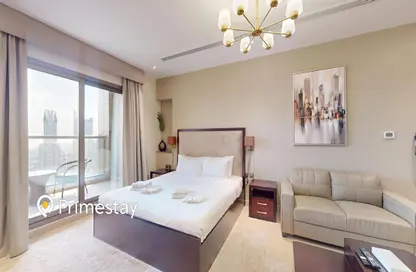 Apartment - 1 Bedroom - 1 Bathroom for rent in Elite Downtown Residence - Downtown Dubai - Dubai