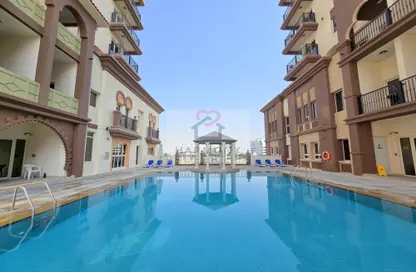 Apartment - 2 Bedrooms - 3 Bathrooms for rent in Spanish Tower - Dubai Sports City - Dubai