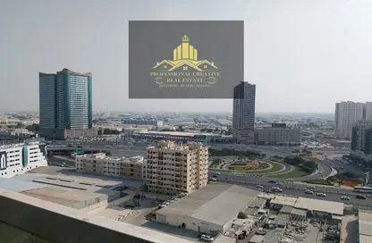 Apartment - 2 Bedrooms - 2 Bathrooms for rent in Tower B3 - Ajman Pearl Towers - Ajman Downtown - Ajman