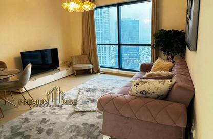 Apartment - 1 Bedroom - 2 Bathrooms for rent in Jumeirah Bay X1 - JLT Cluster X - Jumeirah Lake Towers - Dubai