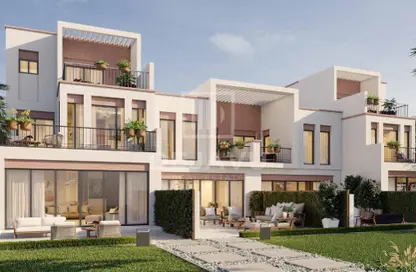 Townhouse - 4 Bedrooms - 3 Bathrooms for sale in Costa Brava 1 - Costa Brava at DAMAC Lagoons - Damac Lagoons - Dubai