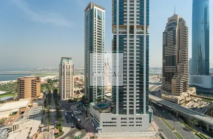 Apartment - 1 Bedroom - 2 Bathrooms for sale in Skyview Tower - Dubai Marina - Dubai