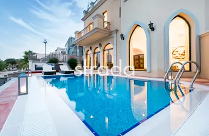 Villa - 5 Bedrooms - 6 Bathrooms for rent in Garden Homes Frond C - Garden Homes - Palm Jumeirah - Dubai