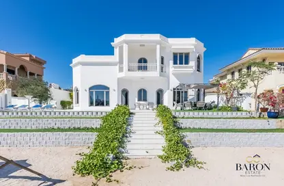 Villa - 4 Bedrooms - 5 Bathrooms for rent in Canal Cove Frond D - Canal Cove Villas - Palm Jumeirah - Dubai