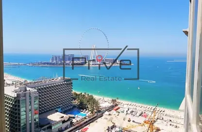 Apartment - 2 Bedrooms - 3 Bathrooms for rent in Al Fattan Marine Tower - Al Fattan Marine Towers - Jumeirah Beach Residence - Dubai