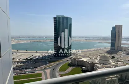 Apartment - 3 Bedrooms - 5 Bathrooms for rent in Palm Tower - Al Khan Lagoon - Al Khan - Sharjah