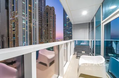 Apartment - 2 Bedrooms - 3 Bathrooms for sale in Marina Arcade Tower - Dubai Marina - Dubai