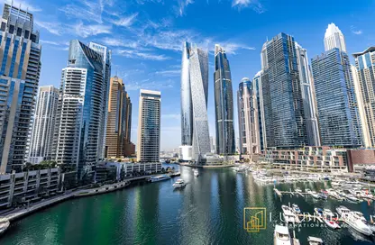 Apartment - 3 Bedrooms - 4 Bathrooms for rent in Marinascape Avant - Trident Marinascape - Dubai Marina - Dubai