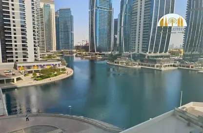 Apartment - 1 Bedroom - 2 Bathrooms for rent in MAG 214 - JLT Cluster R - Jumeirah Lake Towers - Dubai