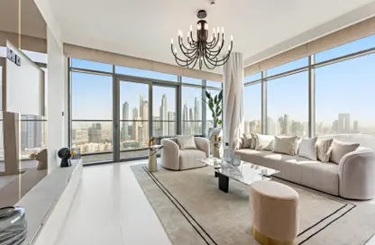 Apartment - 4 Bedrooms - 5 Bathrooms for sale in Marina Vista - EMAAR Beachfront - Dubai Harbour - Dubai