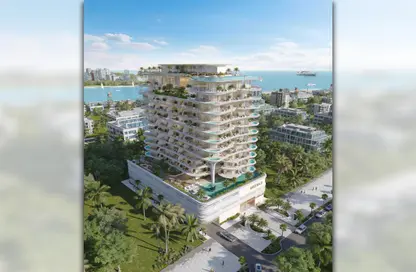 Apartment - 1 Bedroom - 2 Bathrooms for sale in Beach Walk III by Imtiaz - Dubai Islands - Deira - Dubai