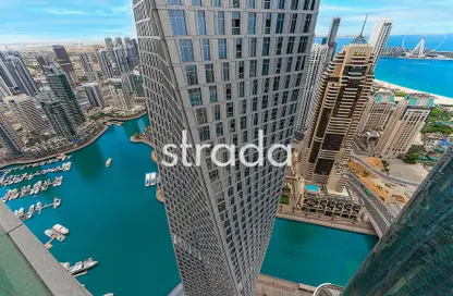 Apartment - 2 Bedrooms - 2 Bathrooms for rent in Damac Heights - Dubai Marina - Dubai