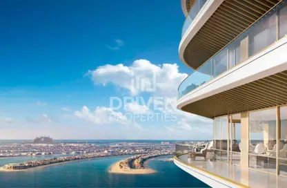 Apartment - 1 Bedroom - 1 Bathroom for sale in Grand Bleu Tower 2 - EMAAR Beachfront - Dubai Harbour - Dubai