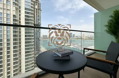 Apartment - 1 Bedroom - 1 Bathroom for rent in Marina Vista - EMAAR Beachfront - Dubai Harbour - Dubai