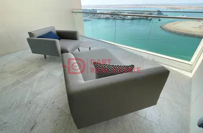 Apartment - 1 Bedroom - 2 Bathrooms for rent in InterContinental Residences Abu Dhabi - Al Bateen - Abu Dhabi