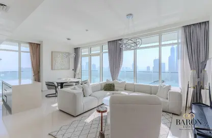 Apartment - 3 Bedrooms - 3 Bathrooms for rent in Sunrise Bay - EMAAR Beachfront - Dubai Harbour - Dubai