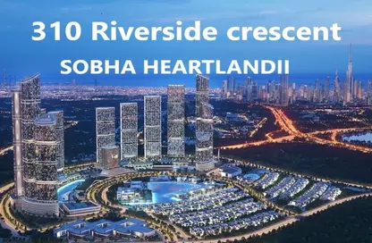 Apartment - 1 Bedroom - 1 Bathroom for sale in 310 Riverside Crescent - Sobha Hartland II - Mohammed Bin Rashid City - Dubai