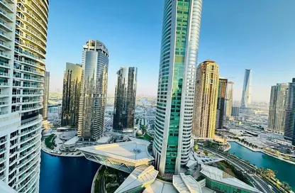 Apartment - 2 Bedrooms - 2 Bathrooms for rent in Indigo Tower - JLT Cluster D - Jumeirah Lake Towers - Dubai