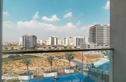 Apartment - 1 Bathroom for rent in Wavez Residence - Liwan - Dubai Land - Dubai