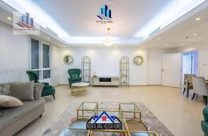 Duplex - 5 Bedrooms - 6 Bathrooms for rent in Beach Tower 2 - Al Khan Lagoon - Al Khan - Sharjah