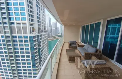 Apartment - 1 Bedroom - 1 Bathroom for rent in Movenpick Jumeirah Lakes Towers - JLT Cluster A - Jumeirah Lake Towers - Dubai