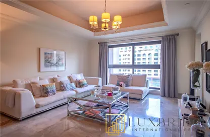 Apartment - 1 Bedroom - 2 Bathrooms for rent in The Fairmont Palm Residence North - The Fairmont Palm Residences - Palm Jumeirah - Dubai