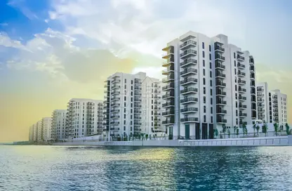 Apartment - Studio - 1 Bathroom for rent in Waters Edge - Yas Island - Abu Dhabi