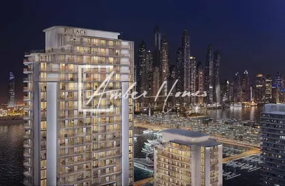 Apartment - 1 Bedroom - 1 Bathroom for sale in Palace Beach Residence - EMAAR Beachfront - Dubai Harbour - Dubai