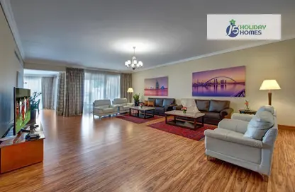 Living Room image for: Villa - 4 Bedrooms - 6 Bathrooms for rent in Al Barsha 1 - Al Barsha - Dubai, Image 1