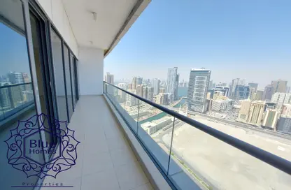 Apartment - 3 Bedrooms - 5 Bathrooms for rent in Al Mamzar Tower - Al Mamzar - Sharjah - Sharjah