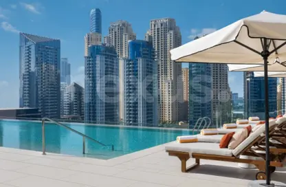 Apartment - 2 Bedrooms - 2 Bathrooms for rent in Vida Residences Dubai Marina - Dubai Marina - Dubai