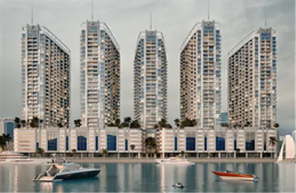 Apartment - 1 Bedroom - 2 Bathrooms for sale in Ajman Creek Towers - Al Rashidiya 1 - Al Rashidiya - Ajman