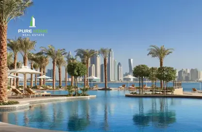 Apartment - 3 Bedrooms - 4 Bathrooms for sale in Fairmont Marina Residences - The Marina - Abu Dhabi