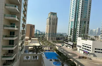 Apartment - 1 Bathroom for rent in Skyview Tower - Dubai Marina - Dubai