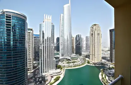 Apartment - 1 Bathroom for rent in Lake View Tower - JLT Cluster B - Jumeirah Lake Towers - Dubai