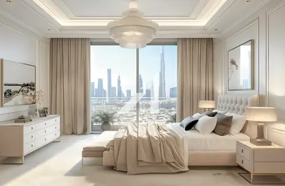 Apartment - 1 Bedroom - 2 Bathrooms for sale in Tiger Sky Tower - Business Bay - Dubai