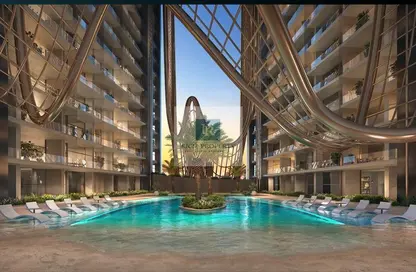 شقة - غرفة نوم - 2 حمامات للبيع في سكاي هيلز ريسيدنزيس - حديقة دبي العلميه - دبي