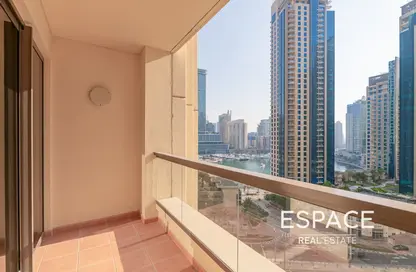 Apartment - 3 Bedrooms - 4 Bathrooms for rent in Rimal 1 - Rimal - Jumeirah Beach Residence - Dubai