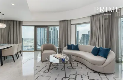 Apartment - 2 Bedrooms - 2 Bathrooms for rent in Address Harbour Point Tower 2 - Address Harbour Point - Dubai Creek Harbour (The Lagoons) - Dubai