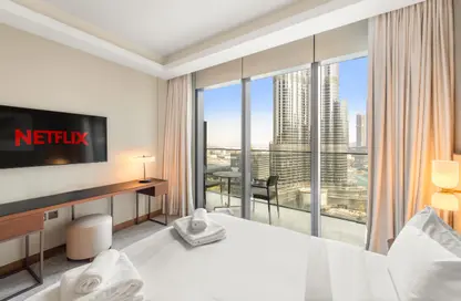 Apartment - 2 Bedrooms - 2 Bathrooms for rent in The Address Residences Dubai Opera - Downtown Dubai - Dubai