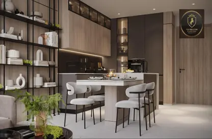 صورة لـ مطبخ شقة - غرفة نوم - 2 حمامات للبيع في حدائق هادئة - ديسكفري غاردنز - دبي ، صورة رقم 1