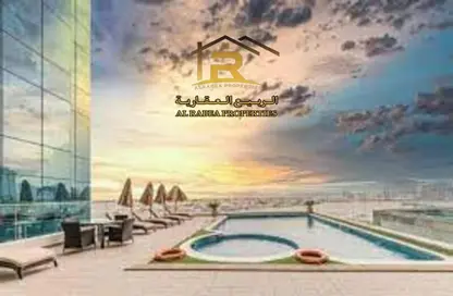 Pool image for: Apartment - 2 Bedrooms - 2 Bathrooms for rent in Oasis Tower - Al Rashidiya 1 - Al Rashidiya - Ajman, Image 1